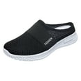 thumbnail image 3 of IUJSOY Walking Shoes Women Soft Sole Sneakers Slip on Mules Shoes Slides for Women Casual Flats, 3 of 6