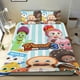 thumbnail image 1 of Barbería de Pan Conjunto de sábanas temático, trío de piezas, cómodo y amigable con la piel, diseño único, regalo de decoración para el hogar para familiares, amigos y fans,140cm *210cm, 1 of 6