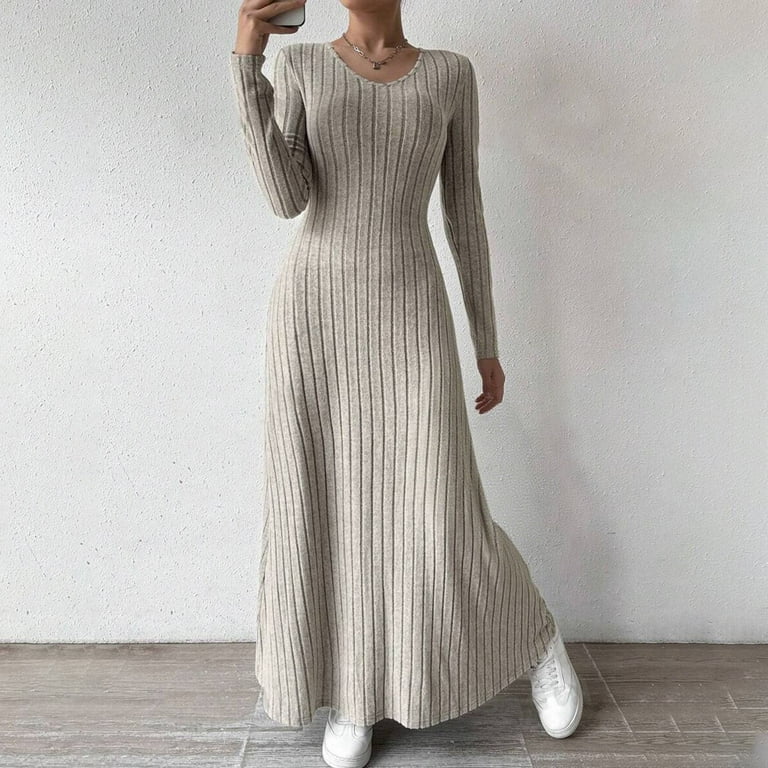chinese dress ladies Braylee Sleeveless Ribbed Knit Maxi Dress Cream Selfie Leslie