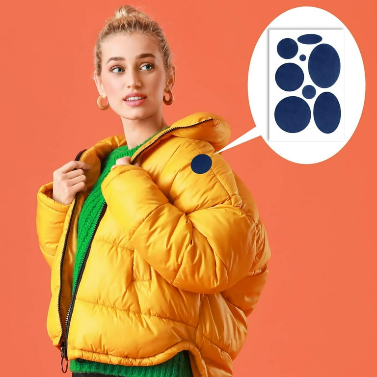 TAIANJI 30 Pcs Down Jacket Repair Patch Clear Patches Tenacious