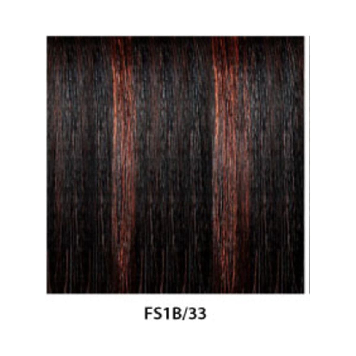 Janet Collection 100% Remy Human Hair, H/H MOMMY WIG, FS1B/33