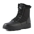 thumbnail image 1 of Bottes de Combat Hautes pour Hommes - Chaussures de Randonnée Confortables, Bottes Tactiques Respirantes pour Extérieur, 1 of 1