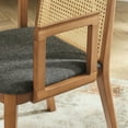 thumbnail image 4 of Monarch Dining Armchair in Honey Natural Gray, 4 of 9