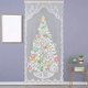 thumbnail image 4 of Cortina de Encaje con Diseño de Árbol de Navidad de 198 X 99 Cm | Cortinas Blancas de Poliéster con Varillas Roscadas | Decoración Navideña de Muñeco de Nieve | Cortina Aislante Que Bloquea La Luz |, 4 of 6