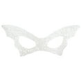 thumbnail image 1 of Morris Costumes BAT MASK SEQUIN WHITE costume, 1 of 1