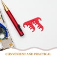 thumbnail image 3 of Luxshiny 6Pcs Red Plug Wire Divider Clips for Engine Spark Plug Wire Organizing and Safety, 3 of 8