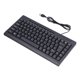 thumbnail image 5 of Mini Teclado USB para oficina: Teclado Pequeño con Cable con 87 Teclas para Computadoras de Escritorio y Portátiles, 5 of 8