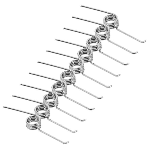 NICEXMAS 10pcs V-Shape Torsional Spring For Trash Cans And Commercial Garbage Bins Heavy Duty Spring For Easy Lid Opening And Closing Metal Torsional Springs