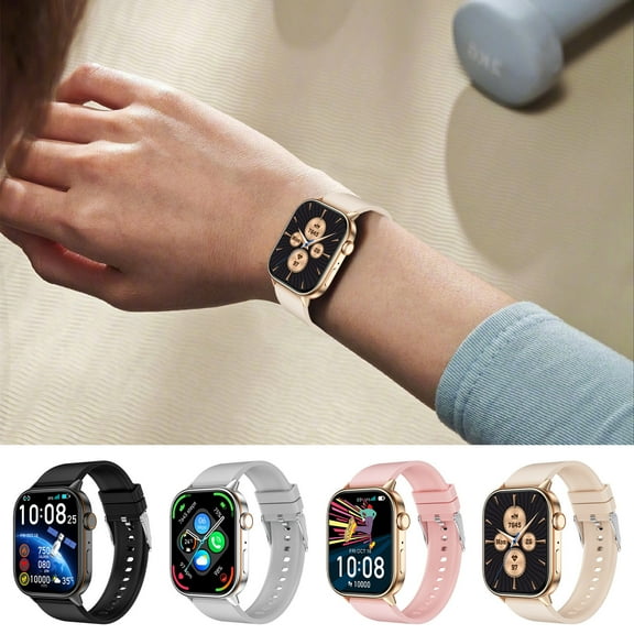 Usloyux under $5 4Pcs GPS Sports Smartwatch, Slim Fitness Tracker with Advanced GPS, Heart Rate Monitoring, Blood and Sleep Tracking, Sports Modes for Running, Cycling and Workouts