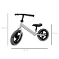 thumbnail image 2 of Bicicleta de Balance AEIOU  Llanta de Goma Rojo/Colores, 2 of 3