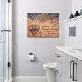 thumbnail image 5 of Christian Serenity Prayer Wall Art Sea Turtle Scripture Bible Verse Wall Decor Ocean Beach Nautical Coastal Canvas Prints Painting Framed Modern Artwork for Living Room Bedroom Decoration 16"x12", 5 of 6