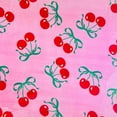 thumbnail image 2 of Serafina Home Velvety Soft Floral Fleece Throw Blanket, Cherry Pattern, Cozy Velvet Plush Blanket for Kids and Adults 50" x 60", 2 of 9