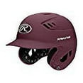 thumbnail image 3 of Rawlings R16 Matte Batting Helmet - Junior | Matte Maroon | Junior, 3 of 3