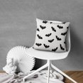 thumbnail image 4 of Trick or Treat Throw Pillow Cases 18x18 Inch Set of 2 Happy Halloween Pumpkin Pillow Cover Sofa Bed Throw Cushion Cover for Living Room Decor, 4 of 6
