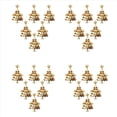 thumbnail image 2 of 24Pcs Christmas Napkin Button Napkin Ring Napkin Ring Cloth Ring Diamond Christmas Napkin Rings, 2 of 9