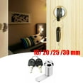 thumbnail image 4 of Door Lock For Cabinet Mailbox Barrel Drawer Cupboard Locker 16/20/25/30Mm With 2 Keys Cylinder Lock Letterbox File Cabinet Lock, 4 of 5