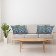 thumbnail image 4 of Ambesonne Oriental Throw Pillow Cover 4 Pack, Hippie Tribals, 24", Blue Mustard, 4 of 7