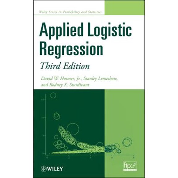 Pre-Owned Applied Logistic Regression, 3rd Edition (Wiley Series in Probability and Statistics) Hardcover