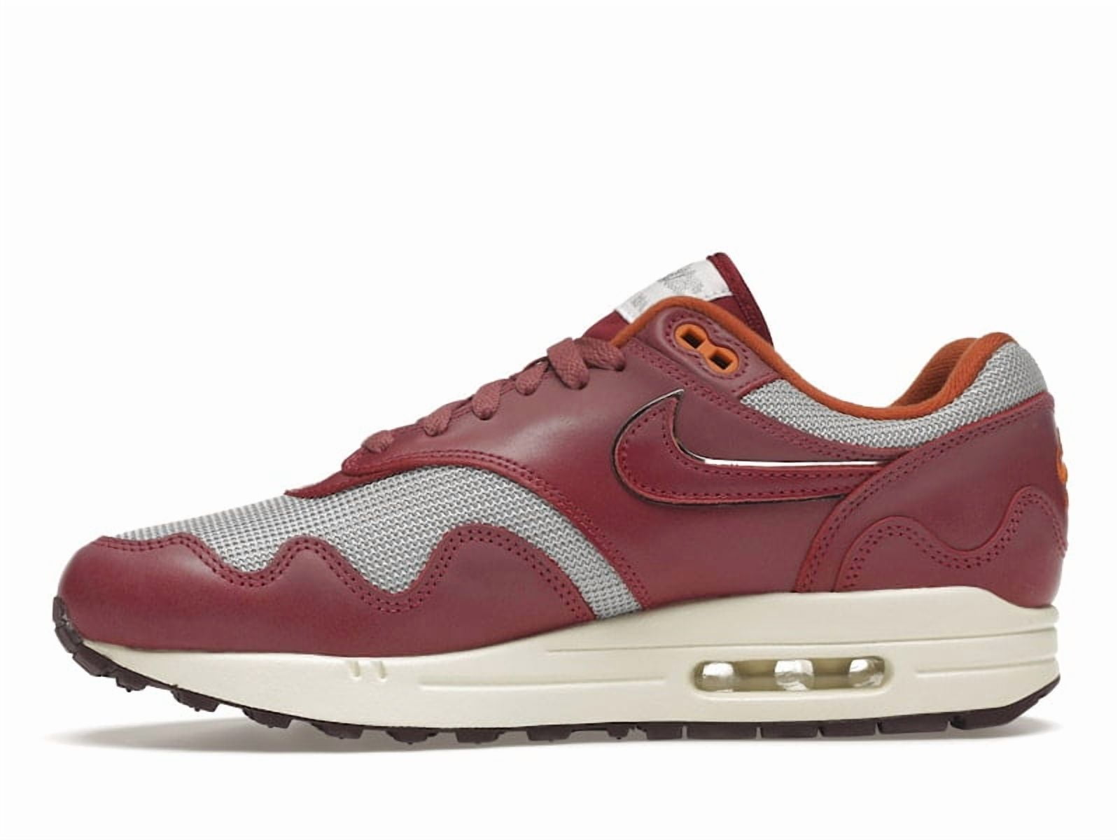 Nike Men's Air Max 1 Patta Waves Rush Maroon (with Bracelet) Running Shoes, from StockX