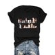 thumbnail image 1 of For Spring & Summer, Women's Casual Cute Dog Print Crew Neck Short Sleeve Top, T-shirt, 1 of 6
