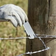thumbnail image 4 of T-Post Clip Tool,Happon 2 Pack Fence Wire Twisting and Fencing Tool,Stainless Steel Barb Wire Fence Tools,Fence Wire Twister Tool for Fencing Wire, 4 of 6