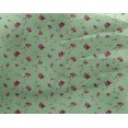 thumbnail image 4 of oneOone Georgette Viscose Fabric Leaves & Flower Floral Print Sewing Fabric BTY 42 Inch Wide, 4 of 4