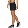 thumbnail image 2 of Short Asics  Mujer Silver 4Inch Negro Training 2012A030001, 2 of 4