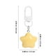thumbnail image 4 of 10 Uds. Llavero con forma de estrella, llavero Kawaii, dijes para bolso, colgantes de estrella, lindos llaveros, decoraciones para bolsos, rellenos para bolsas de fiesta, 4 of 6