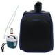 thumbnail image 1 of Tienda de sauna de vapor Jadeshay Kit de sauna de vapor portátil negro con borde azul, 1 of 8