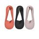 thumbnail image 1 of EU 35-39 3 pares de calcetines de verano para mujer, calcetines invisibles antideslizantes de silicona con corte bajo en el tobillo para mujer, calcetín corto fino y cómodo, 1 of 5