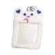 thumbnail image 1 of Portatarjetas de peluche con llavero de álbum, tarjetero para tarjetas de crédito y de identificación para mujer Blanco, 1 of 7