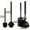 thumbnail image 6 of propuri 2 in 1 Toilet Plunger and Brush Set with Extended Handle, Bathroom Cleaning Tools, 6 of 6