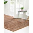 thumbnail image 4 of Unique Loom Solo Solide Peluche Enfants Tapis Moderne 10' x 13' Rectangle Brun Clair, 4 of 10