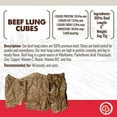 thumbnail image 6 of Best Dog Chews - Premium Beef Lung Chunks (5oz) - High-Quality, Natural Treat - Rich in Glucosamine & Chondroitin - Joint Support for Dogs of All Sizes, 6 of 9