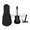 thumbnail image 2 of For Wooden Miniature Guitar With Stand And Case Mini Musical Inst Ent Miniature Doll House Model, 2 of 5