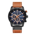 thumbnail image 1 of Curren reloj de alta calidad de cuarzo muñeca analógico cuero digital moda casual hombres Abanopi Mirar, 1 of 5