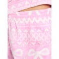 thumbnail image 4 of No Boundaries Pull-On Printed Plush Shorts, 2'' Inseam, Women's, 4 of 5