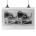 thumbnail image 2 of Print: Pumping Air To The Divers In Battleship Maine, Havana Harbor, Cuba, 2 of 4