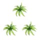 thumbnail image 3 of Plantas artificiales anchas Bearachild 18 Gran hoja persa verde, 3 of 6