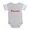 Heather Gray, variant on CafePress - Kansas Rbw Txt - Cute Infant Baby Football Bodysuit