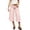 Pink, variant on RUTAYY Women's Pants Cropped Wide Leg Polka Dot Fold Over Waist Stretch Loose Casual Trousers Sky Blue
