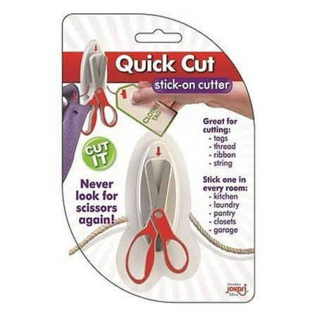 - Jokari Stick-On All Purpose Cutter - Never Look For Scissors Again