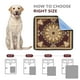 thumbnail image 4 of Paquete de 2 almohadillas lavables para orinar perros, 122 x 122 cm, reutilizables, de Qeils, 4 of 6