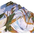 thumbnail image 3 of Oil Painting Dove Flowers Bath Shower Curtain Liners - 60x72in - 100% Polyester - Waterproof Bath Curtain with C-Shaped Hooks for Bathroom Decoration 1 Panel, 3 of 5