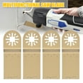 thumbnail image 1 of Duety Multi-tool Blades Set,4Pcs Carbide Mix Oscillating Saw Blades Quick Release Oscillating Blades Pro Swing Blades Kit, 1 of 8