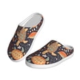 thumbnail image 2 of Disketp Turtles and Sea Plants Women's Men's Slippers Plush Slip-On House Slipper for Winter Indoor Soft Cushion Non-slip Fluffy Slides Slippers-11, 2 of 7
