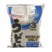 Myojo Jumbo Udon Noodles 3-PACK, No Soup, 20.94 Oz (594 g)
