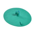 thumbnail image 1 of Tapones para Bañera perfecl Cubierta de drenaje de ducha Flexible reutilizable universal estera de alcantarillado para ducha doméstica verde, 1 of 8