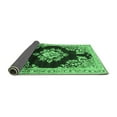 thumbnail image 2 of Ahgly Company Indoor Round Medallion Emerald Green Traditional Area Rugs, 3' Round, 2 of 4