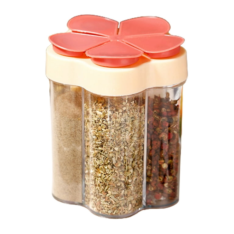 Glass Spice Jar Storage Set, 4-Ounce Empty Spice Jars With Labels, Shaker  Caps And Metal Lids, Collapsible Funnel Included, 25-Piece, Pink